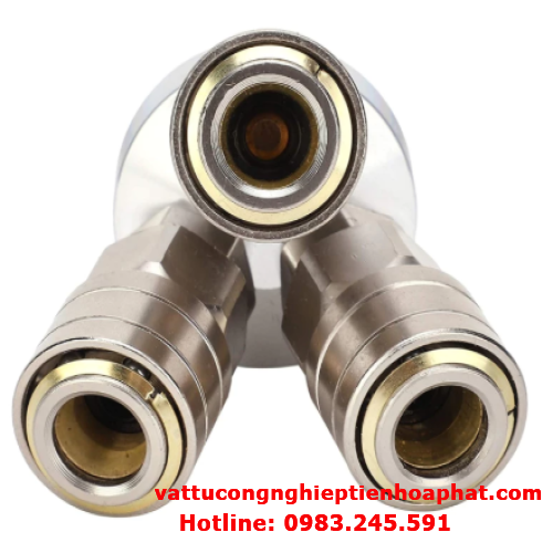 Bộ đầu nối nhanh khí nén JOBONY chia 2 3 4 5 6 7 8 9 10