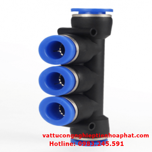 Đầu nối chia 5 PK6 8 10 12 