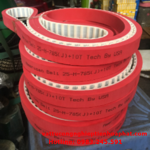 DÂY CUROA PU ĐẮP CAO SU ĐỎ 785H