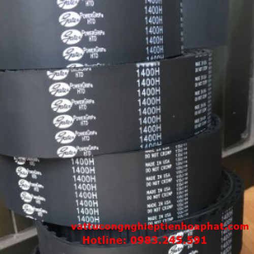 Dây curoa răng 1400H, Dây đai răng 1400H