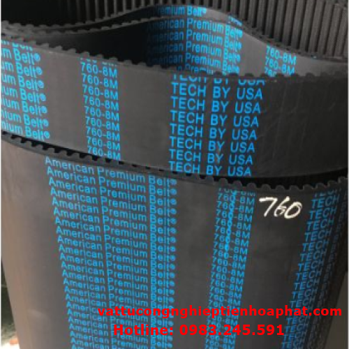 Dây curoa răng 760 S8M, Dây đai răng 760 S8M