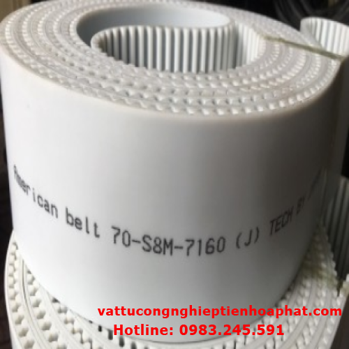 DÂY CUROA RĂNG PU S8M 7160 70MM