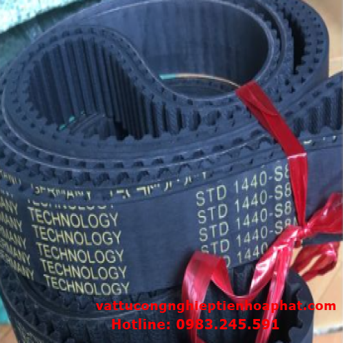 Dây curoa răng STD 1440 S8M, Dây đai răng STD 1440 S8M