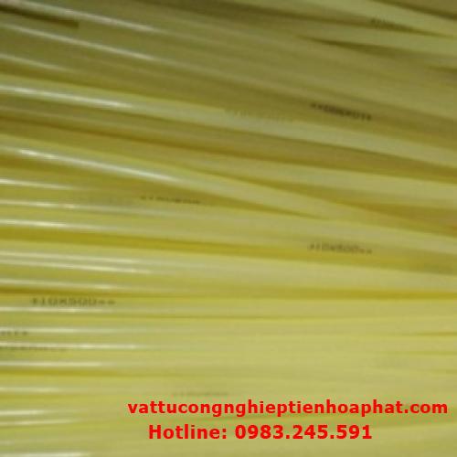 Nhựa PU cây D15 – phi 15 (15x1000mm) - Cây nhựa PU tròn đặc màu vàng phi 15