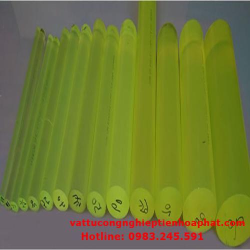 Nhựa PU cây tròn phi 10, 15, 18, 20, 25, 30, 35, 40, 45, 50, 60, 70, 80, 90, 100 tới 200mm