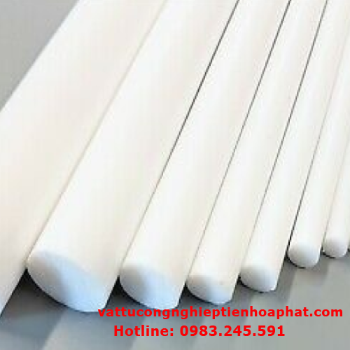 NHỰA TEFLON PTFE CÂY TRẮNG CHỊU NHIỆT ĐỘ CAO GIÁ RẺ