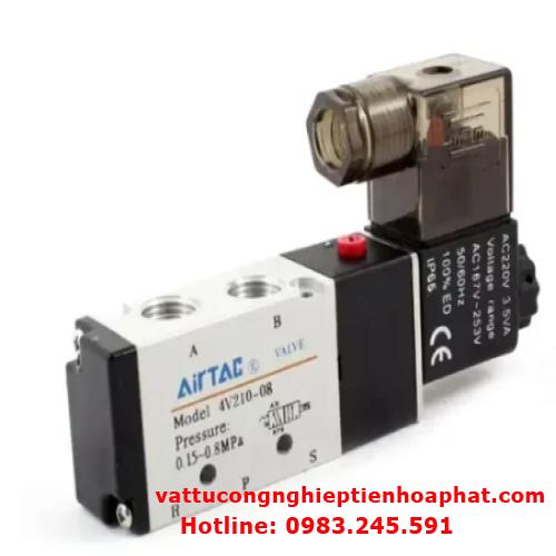 Van điện từ Airtac 4V210-08